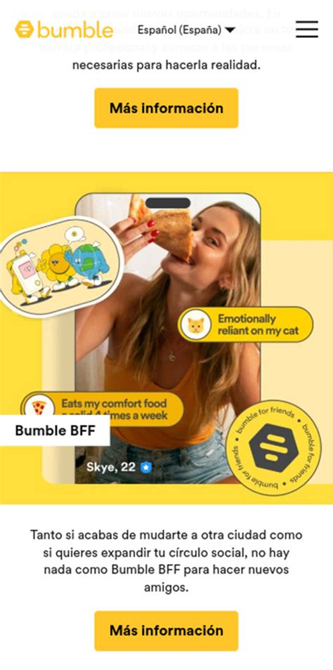 aplicacion para conocer gente|Bumble 